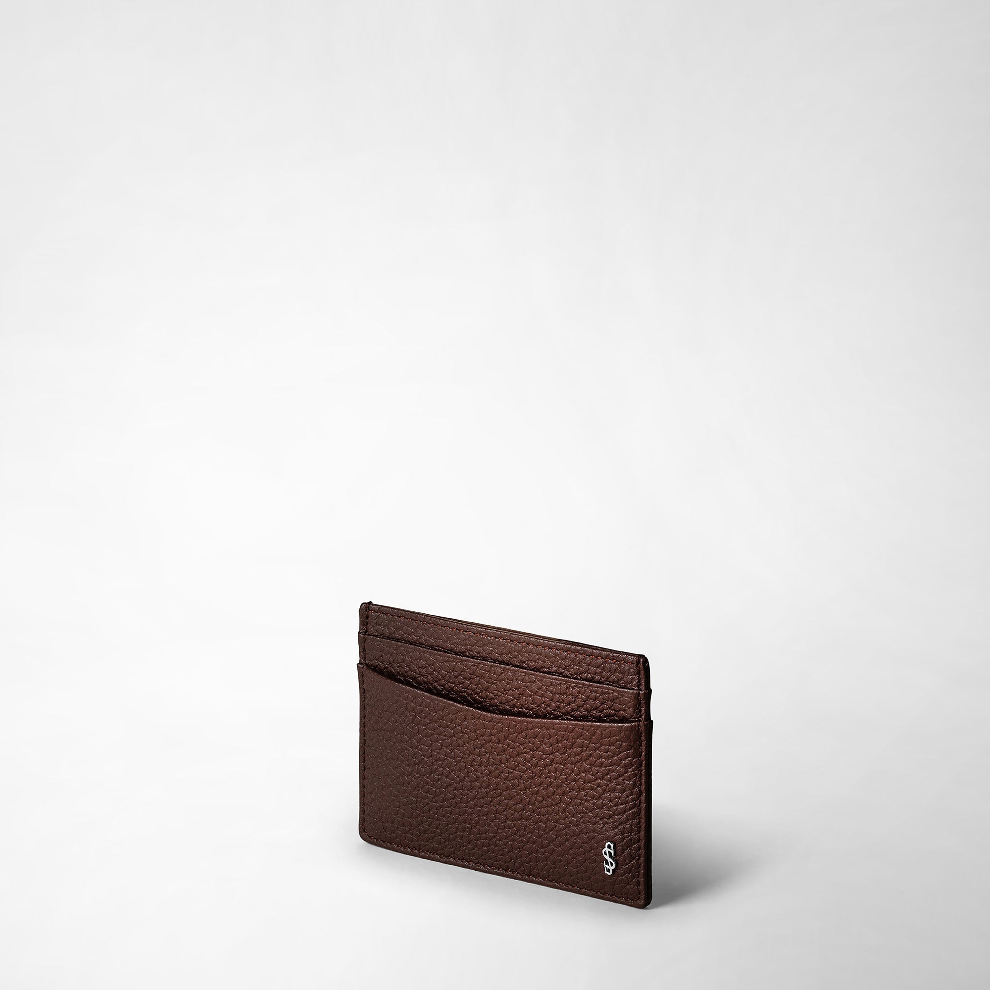 Porte-cartes 4 fentes en cuir - Grey
