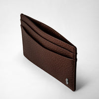 Porte-cartes 4 fentes en cuir - Grey