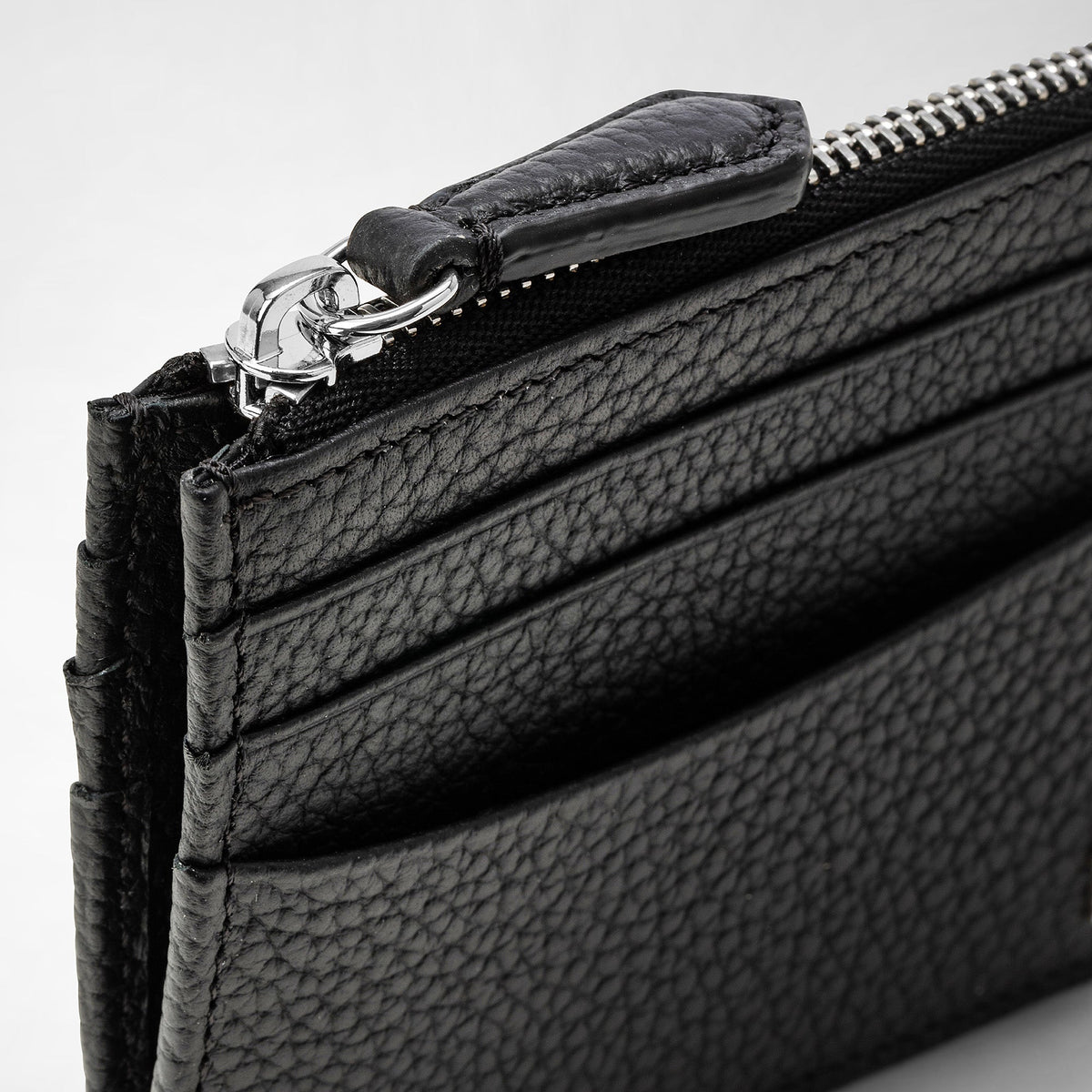 Zip card case Cachemire Blk - Black