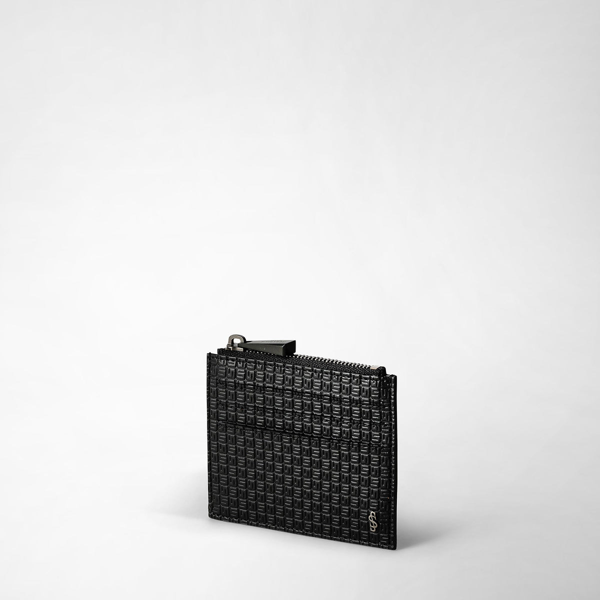 Zip card case Cachemire Navy - Navy Blue