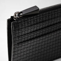 Zip card case Cachemire Navy - Navy Blue