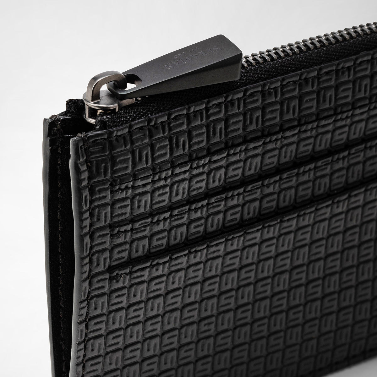 Zip card case Cachemire Navy - Navy Blue