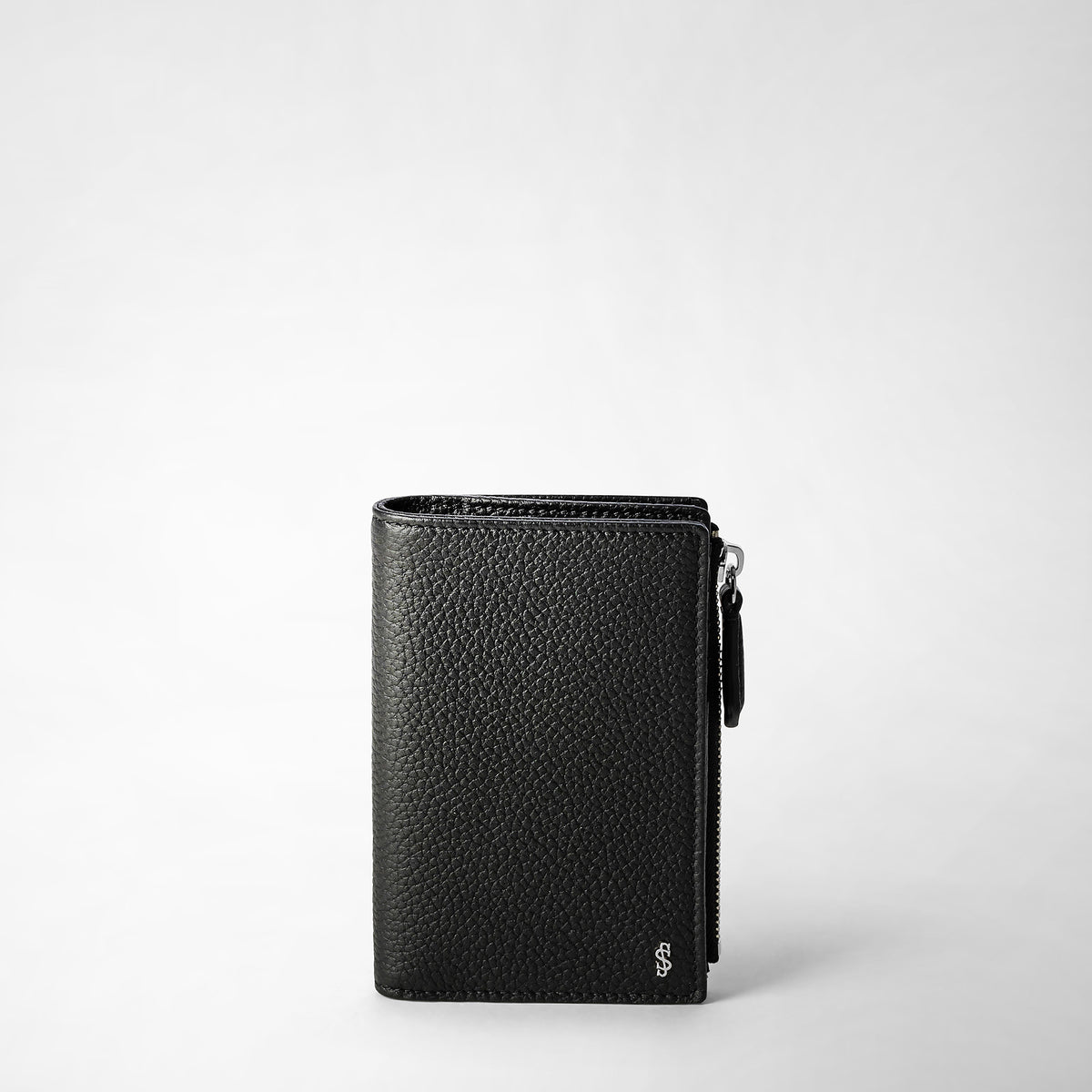 Vert billf w/zip Cachemire Blk - Black