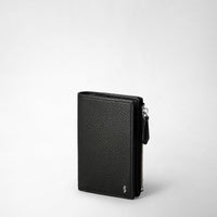 Vert billf w/zip Cachemire Blk - Black