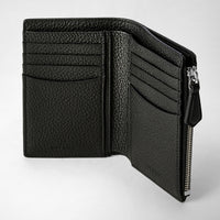 Vert billf w/zip Cachemire Blk - Black