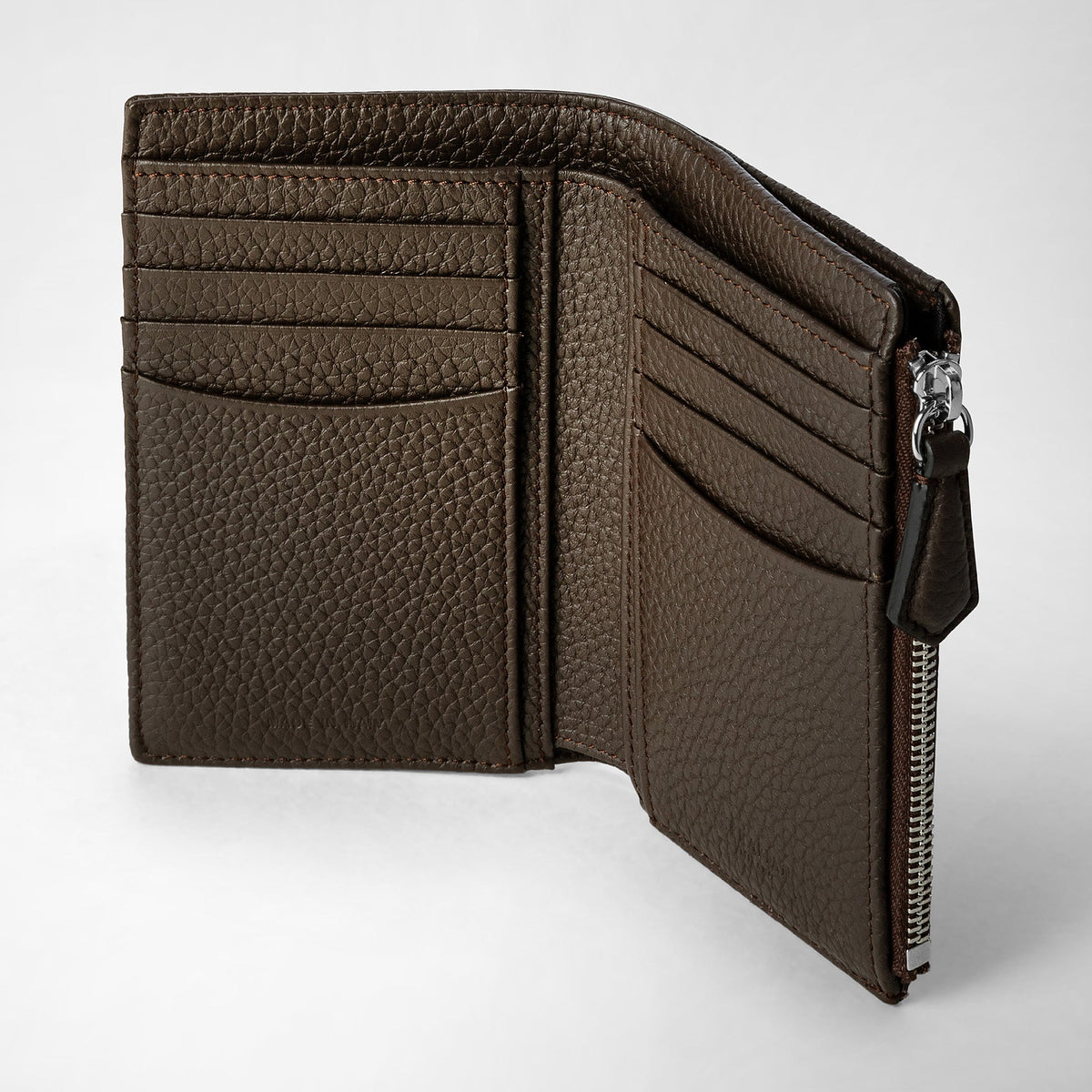 Vert billf w/zip Cachemire Espresso - Espresso