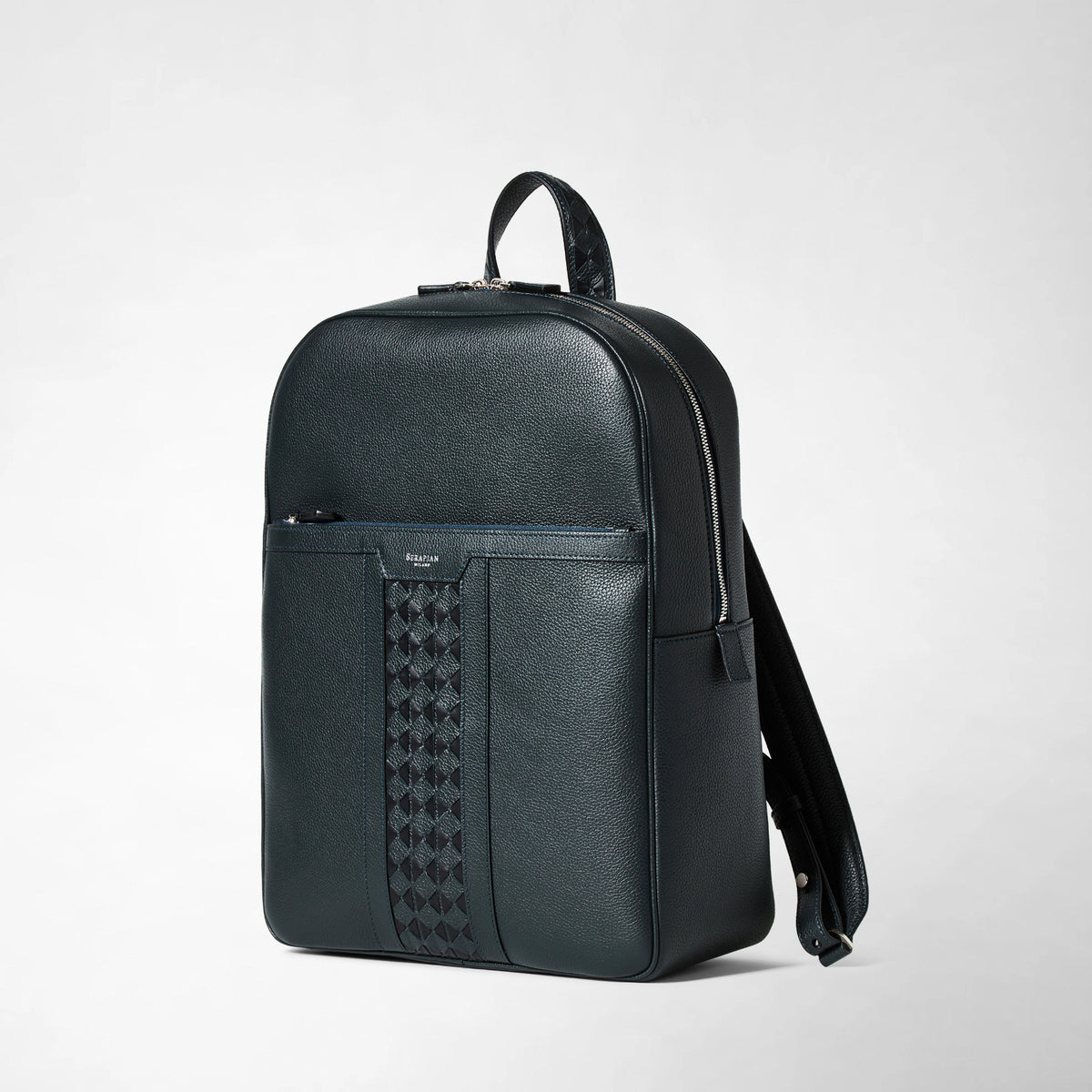 Single zip backpack Cach/Mos Navy Blue - Navy Blue