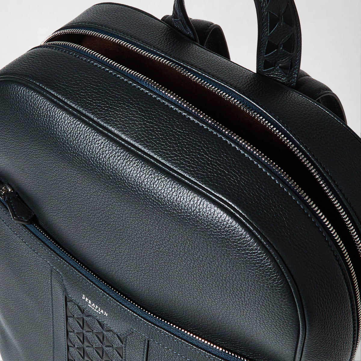 Single zip backpack Cach/Mos Navy Blue - Navy Blue
