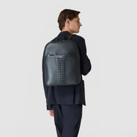 Single zip backpack Cach/Mos Navy Blue - Navy Blue
