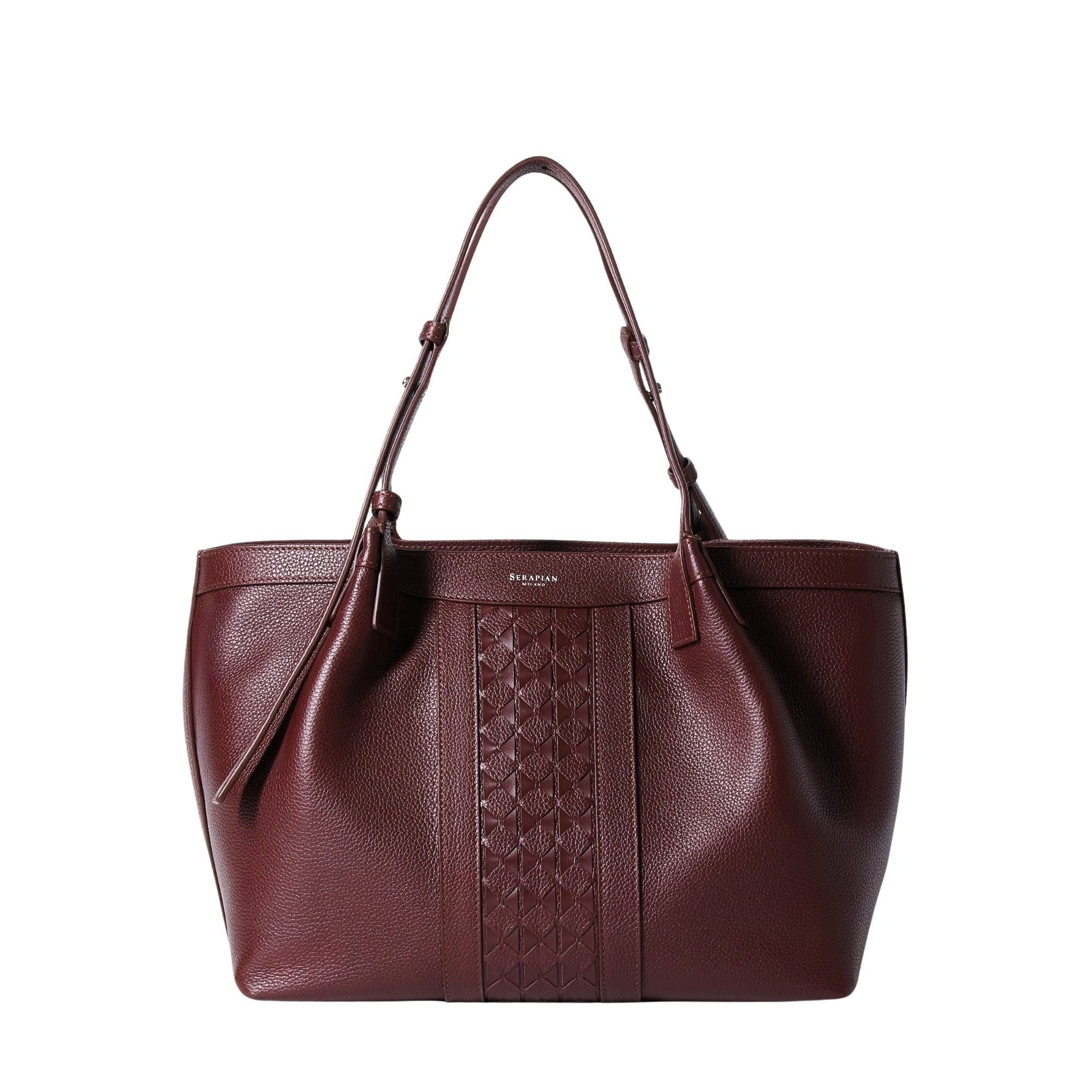 Petit sac Secret en cuir - Grape