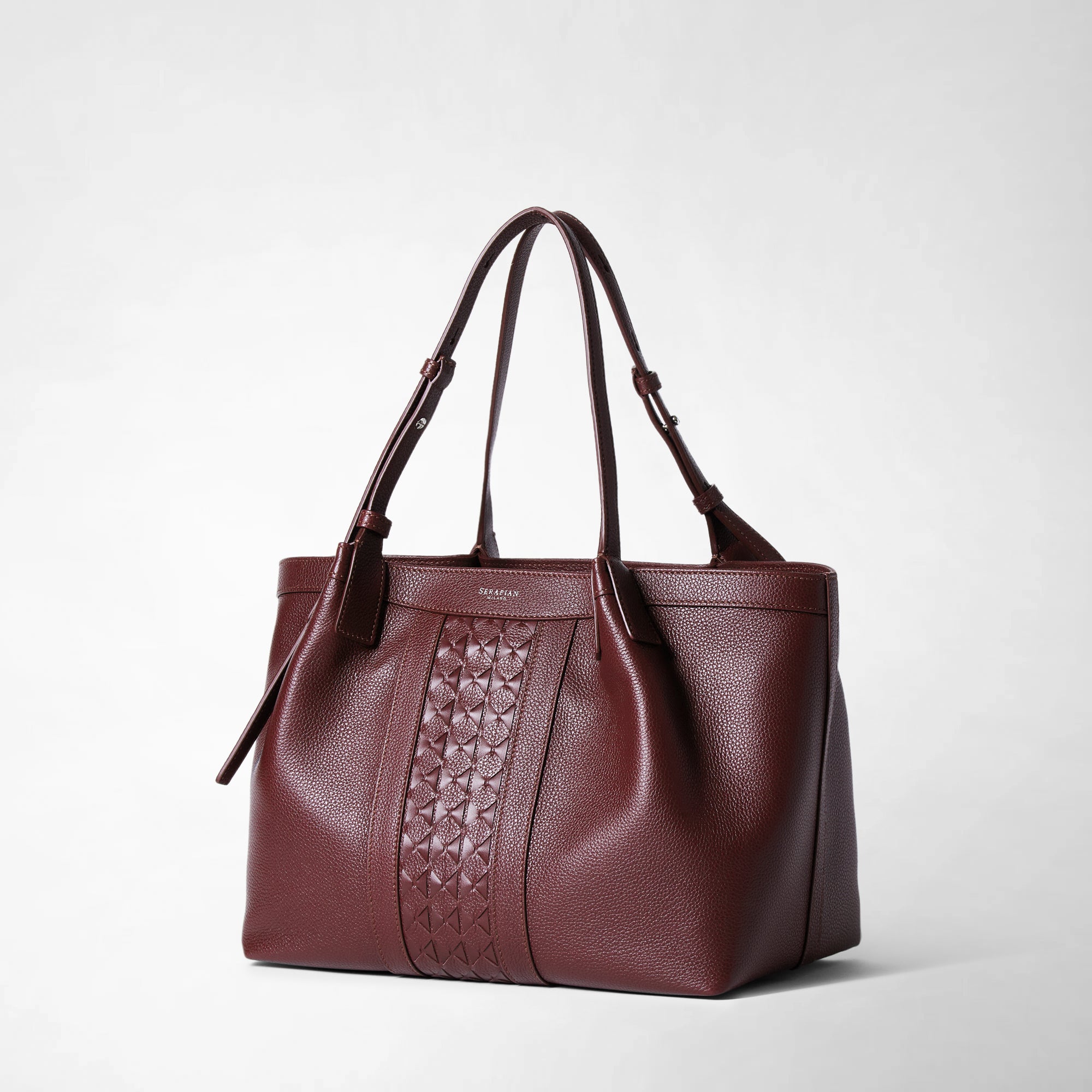 Petit sac Secret en cuir - Grape