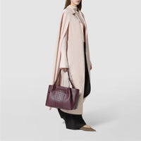 Petit sac Secret en cuir - Grape