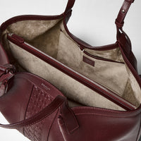 Secret leather bag - Grape