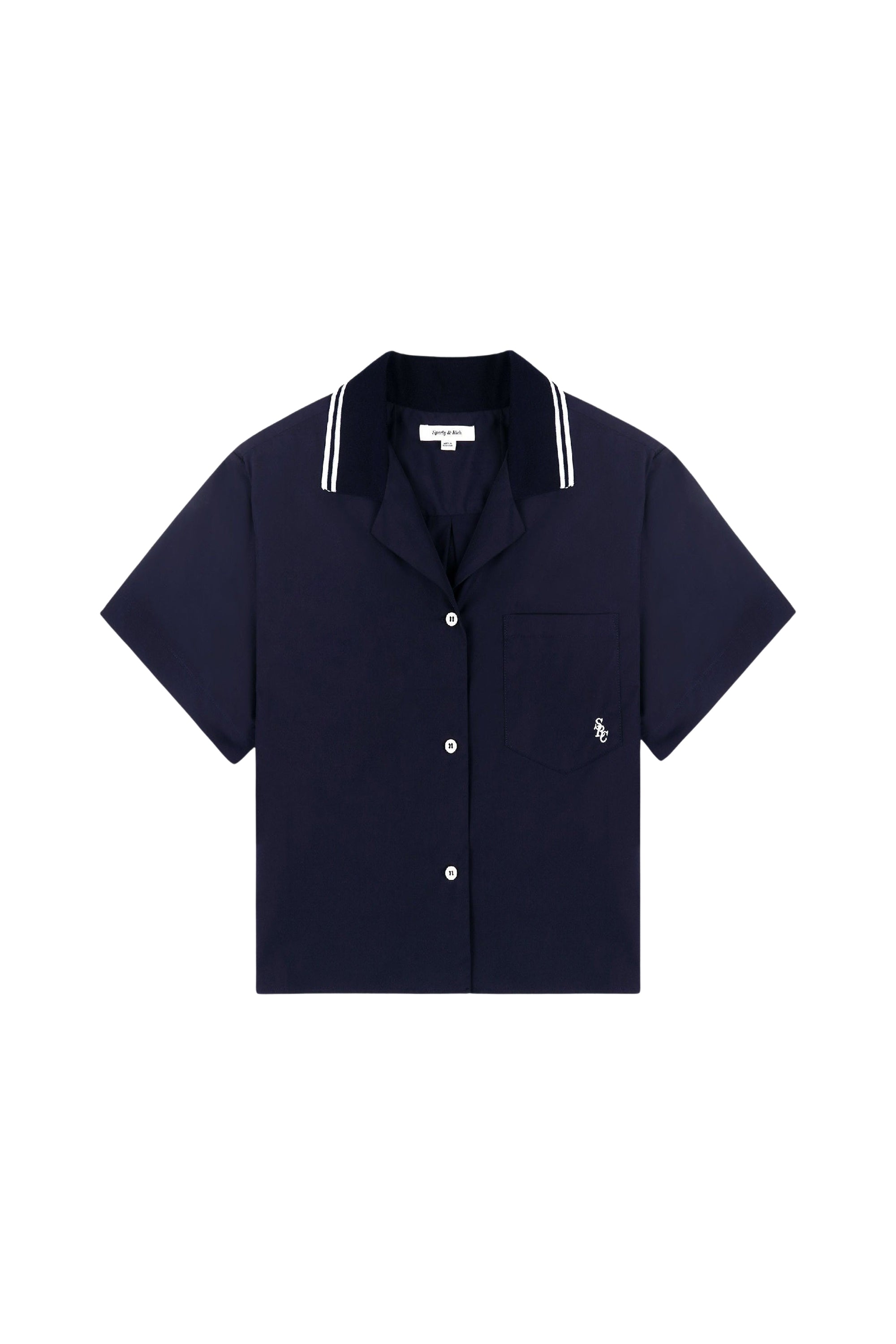 Chemise courte SRC à manches courtes - Dark Navy