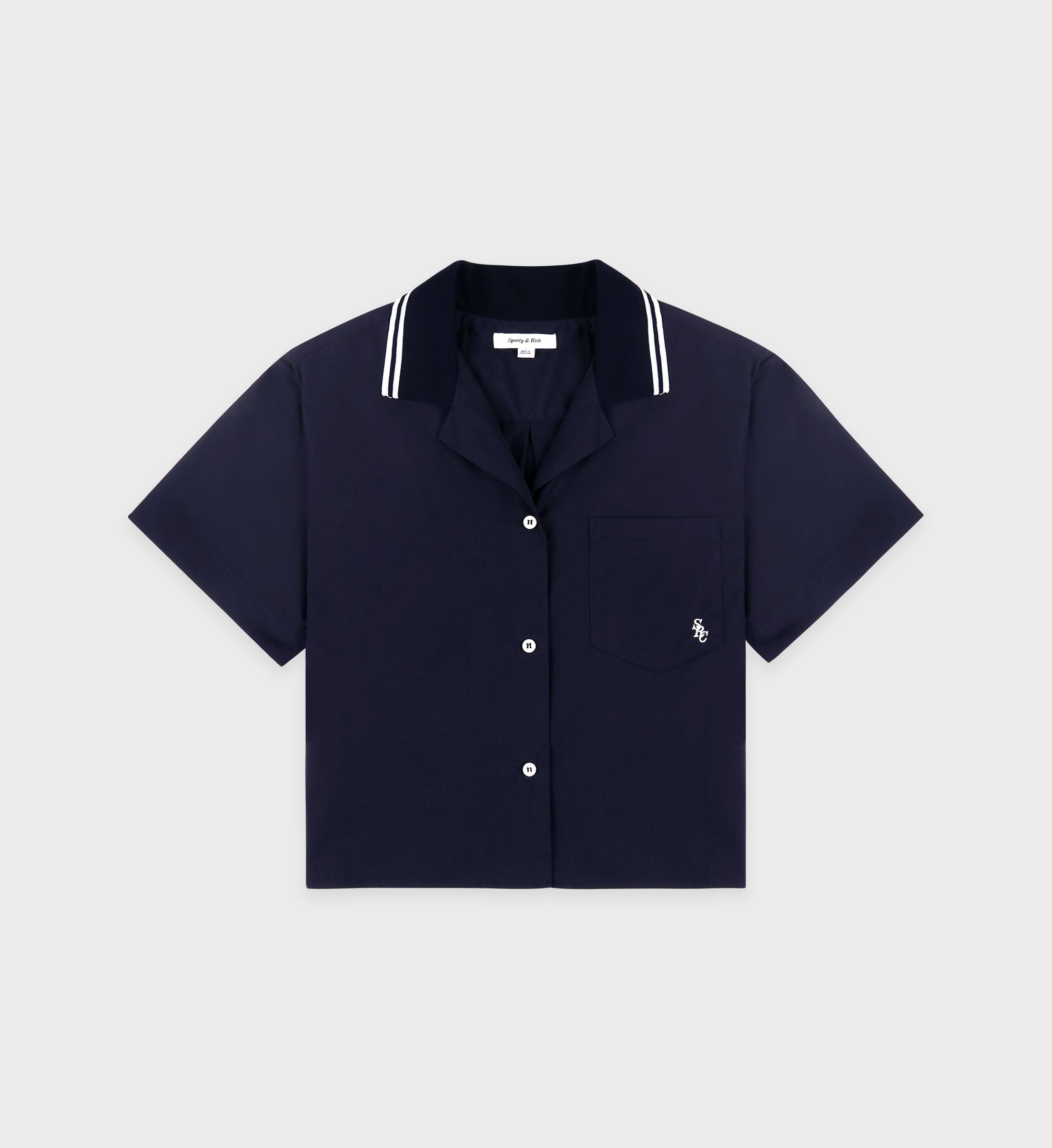 SRC Sailor Shirt - Navy & White
