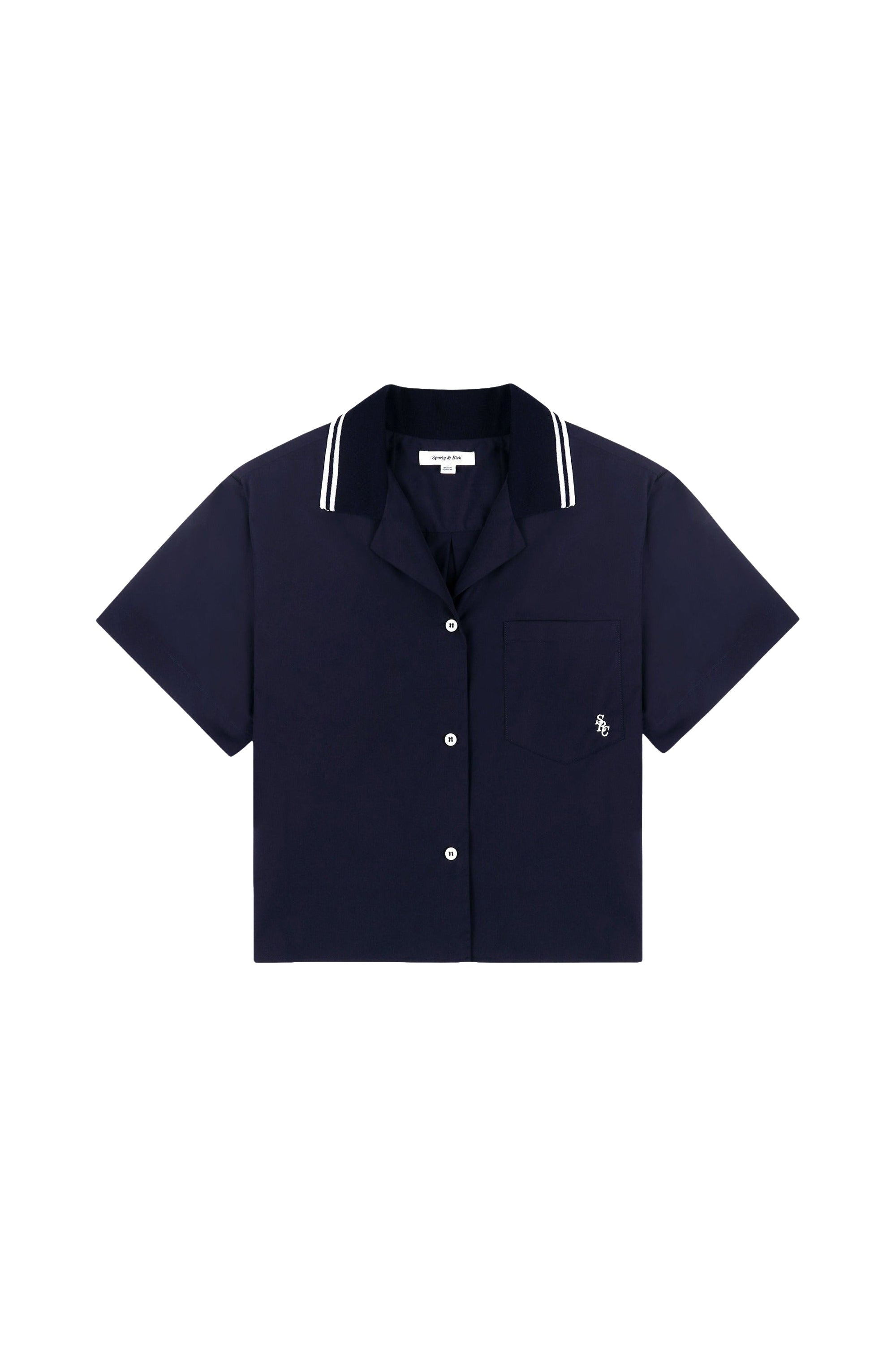 Chemise SRC Sailor - Bleu Marine & Blanc