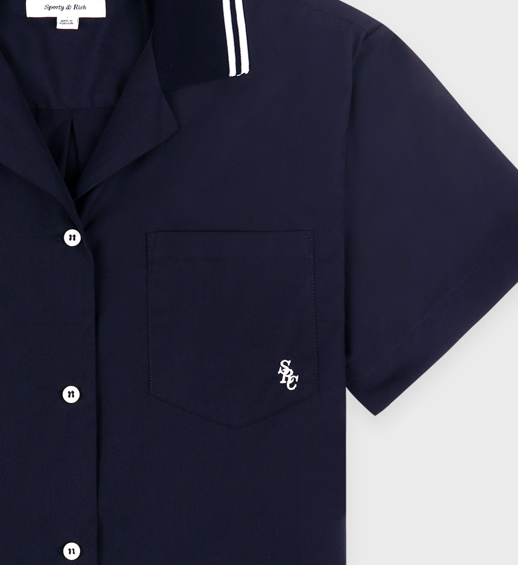 SRC Sailor Shirt - Navy & White