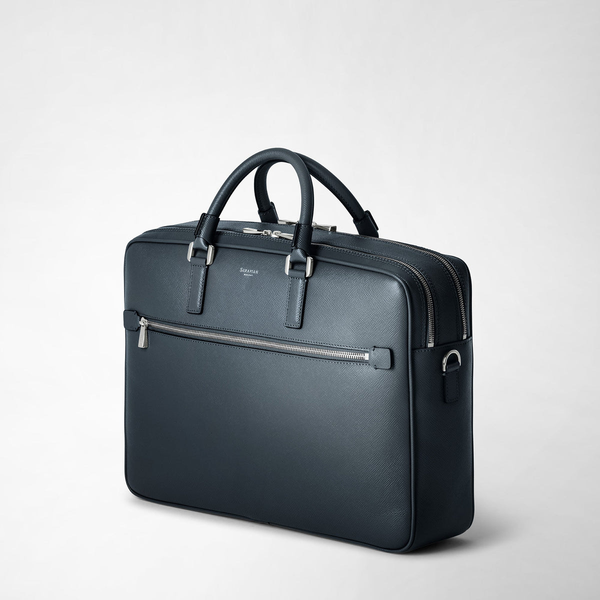 Double briefcase Evolution Navy NP - Navy Blue