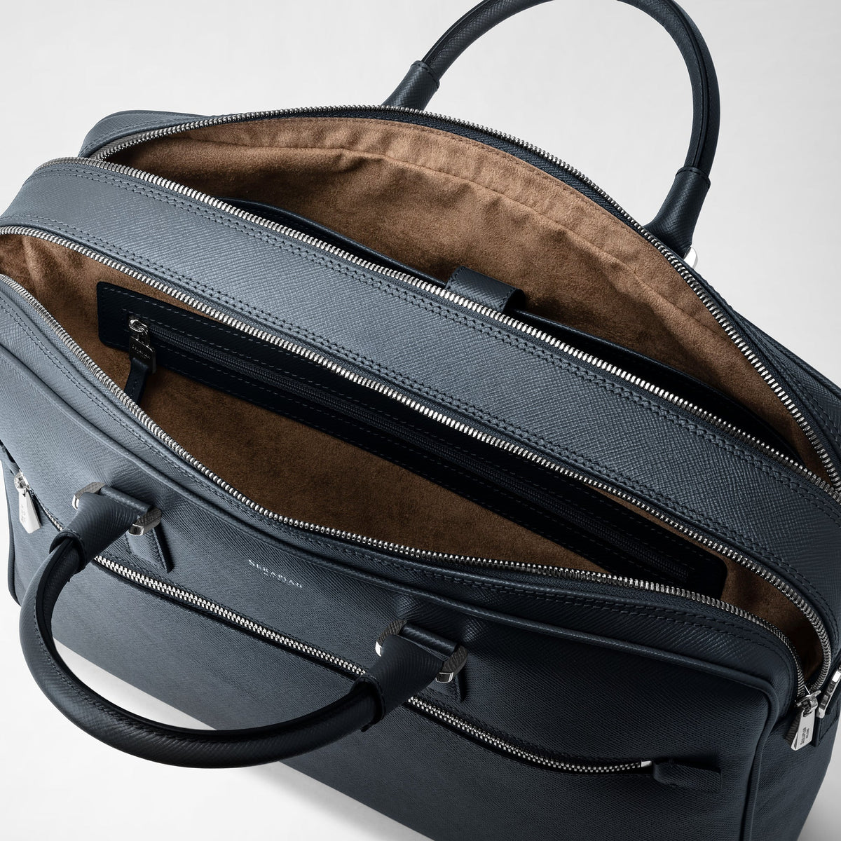 Double briefcase Evolution Navy NP - Navy Blue