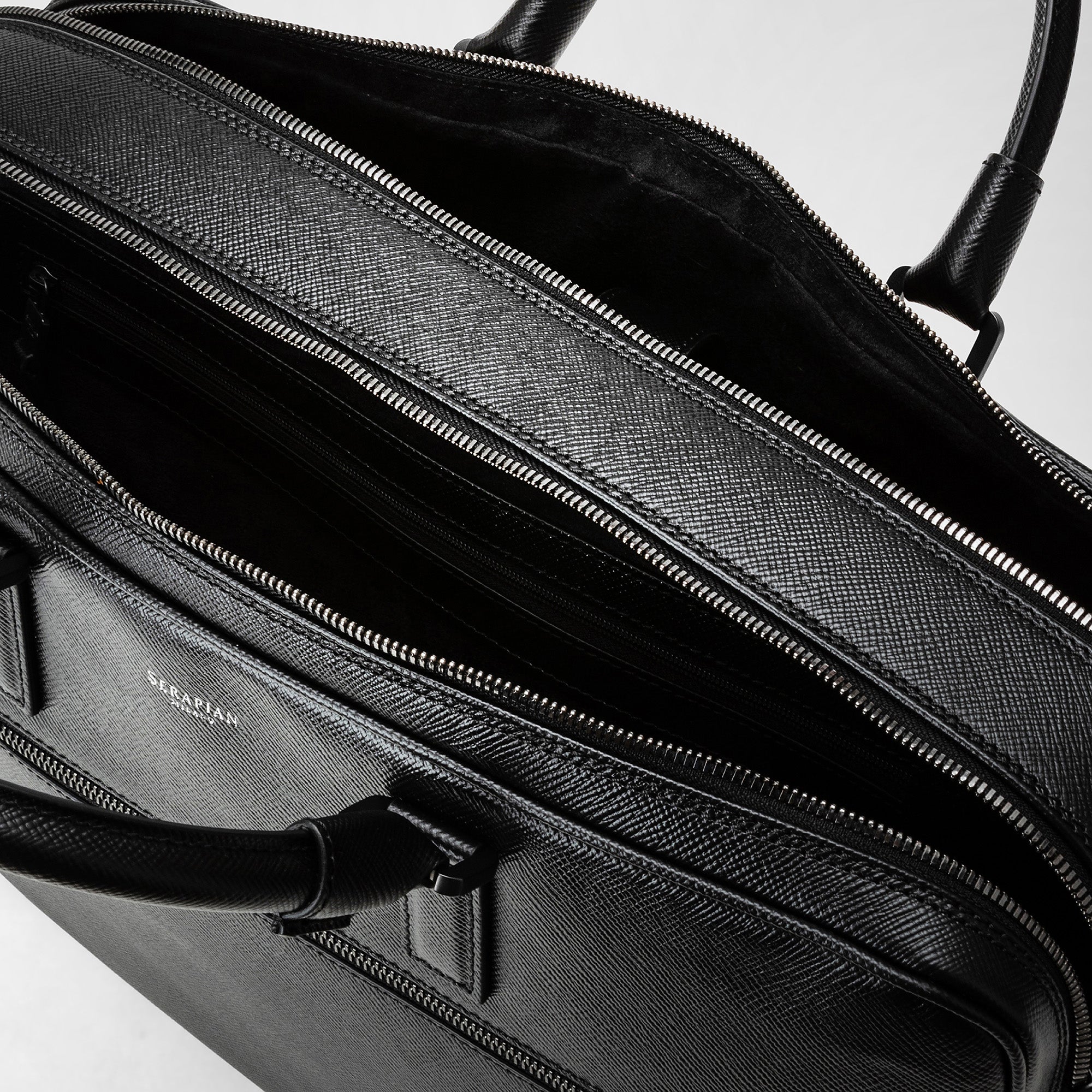 Porte-documents en cuir - Eclipse Black