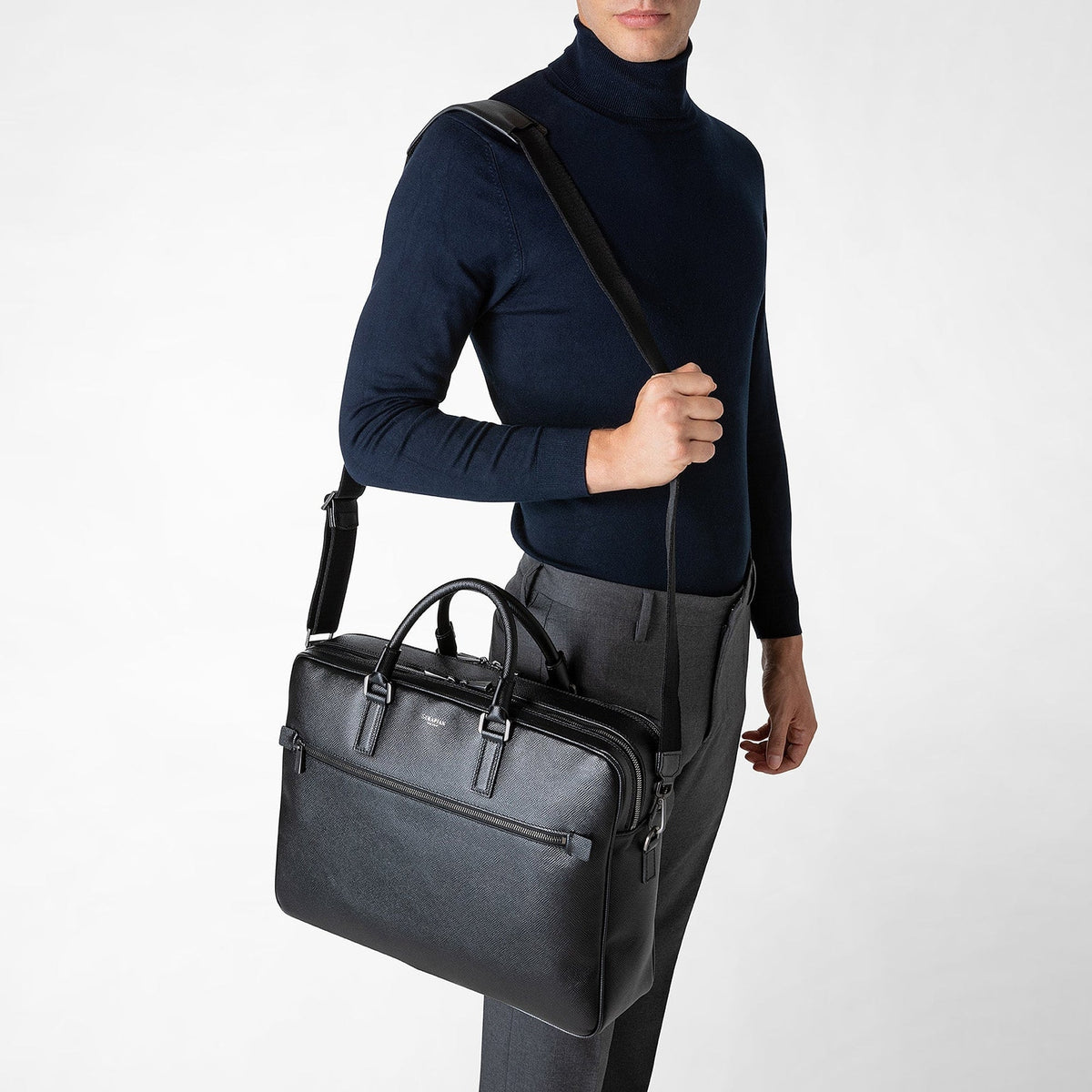 Double briefcase Evolution Eclipse NP - Black Eclipse