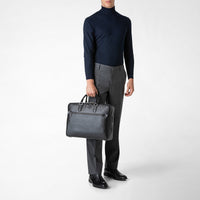 Porte-documents en cuir - Eclipse Black