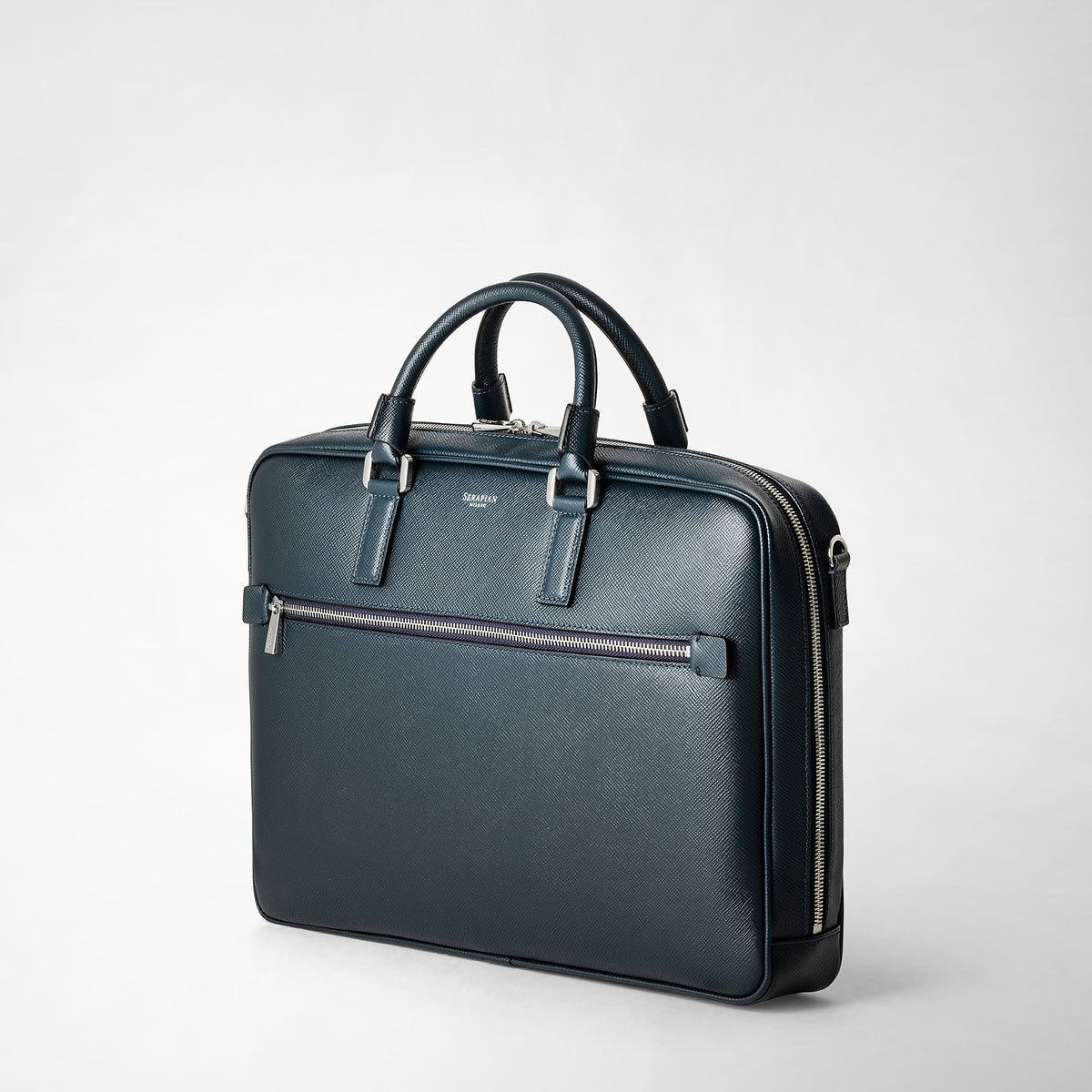 Slim briefcase Evolution Navy NP - Navy Blue