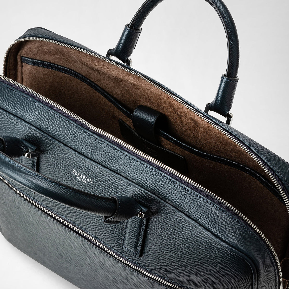 Slim briefcase Evolution Navy NP - Navy Blue