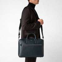 Slim briefcase Evolution Navy NP - Navy Blue