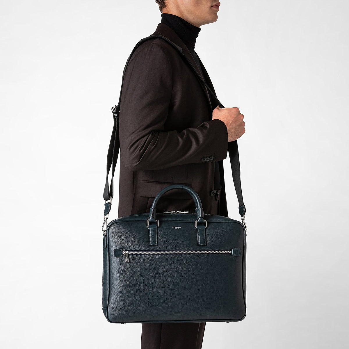 Slim briefcase Evolution Navy NP - Navy Blue