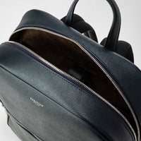 Sac à dos en cuir - Navy Blue