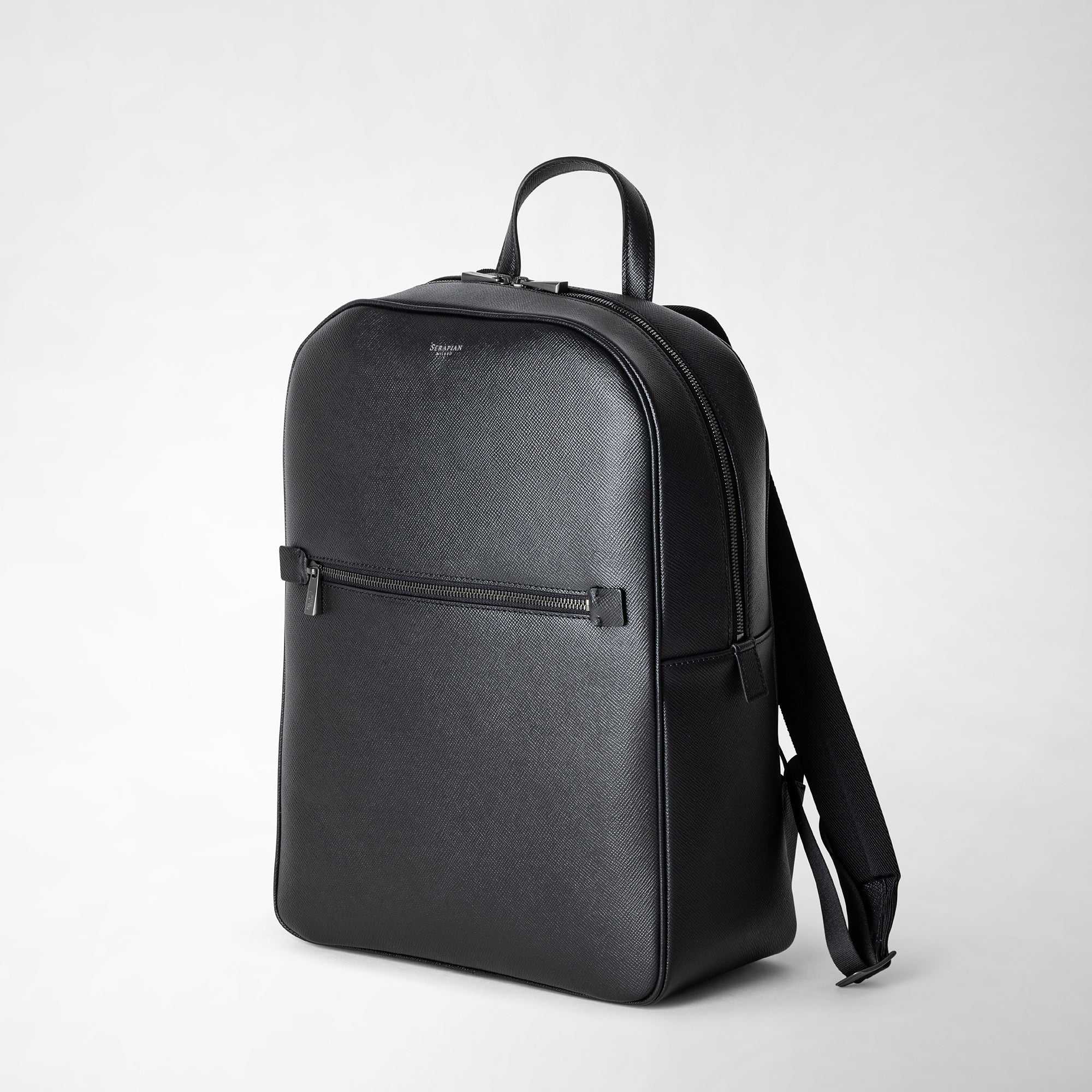 Sac à dos en cuir - Eclipse Black