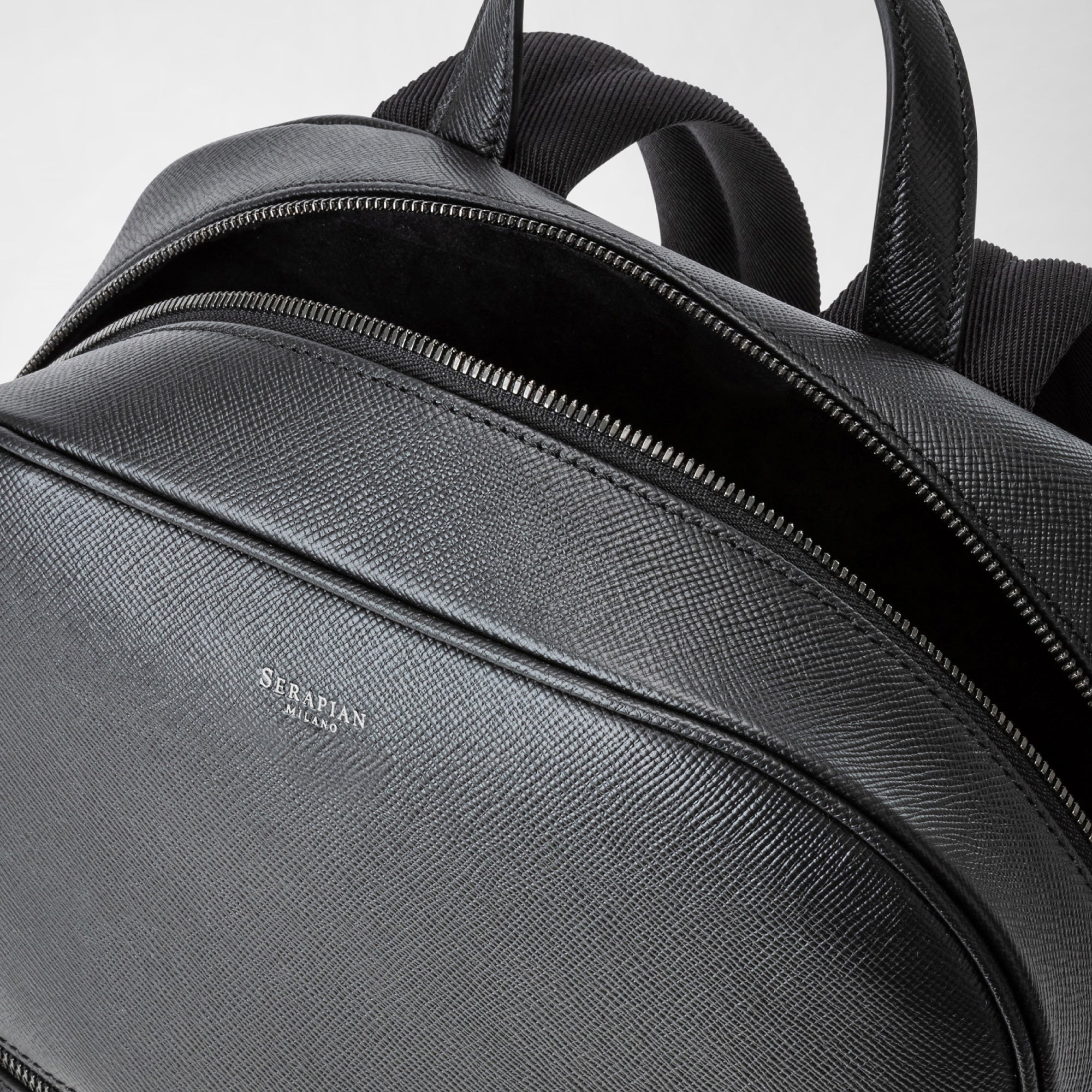 Sac à dos en cuir - Eclipse Black