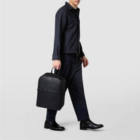 Sac à dos en cuir - Eclipse Black