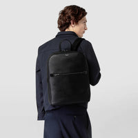 Sac à dos en cuir - Eclipse Black