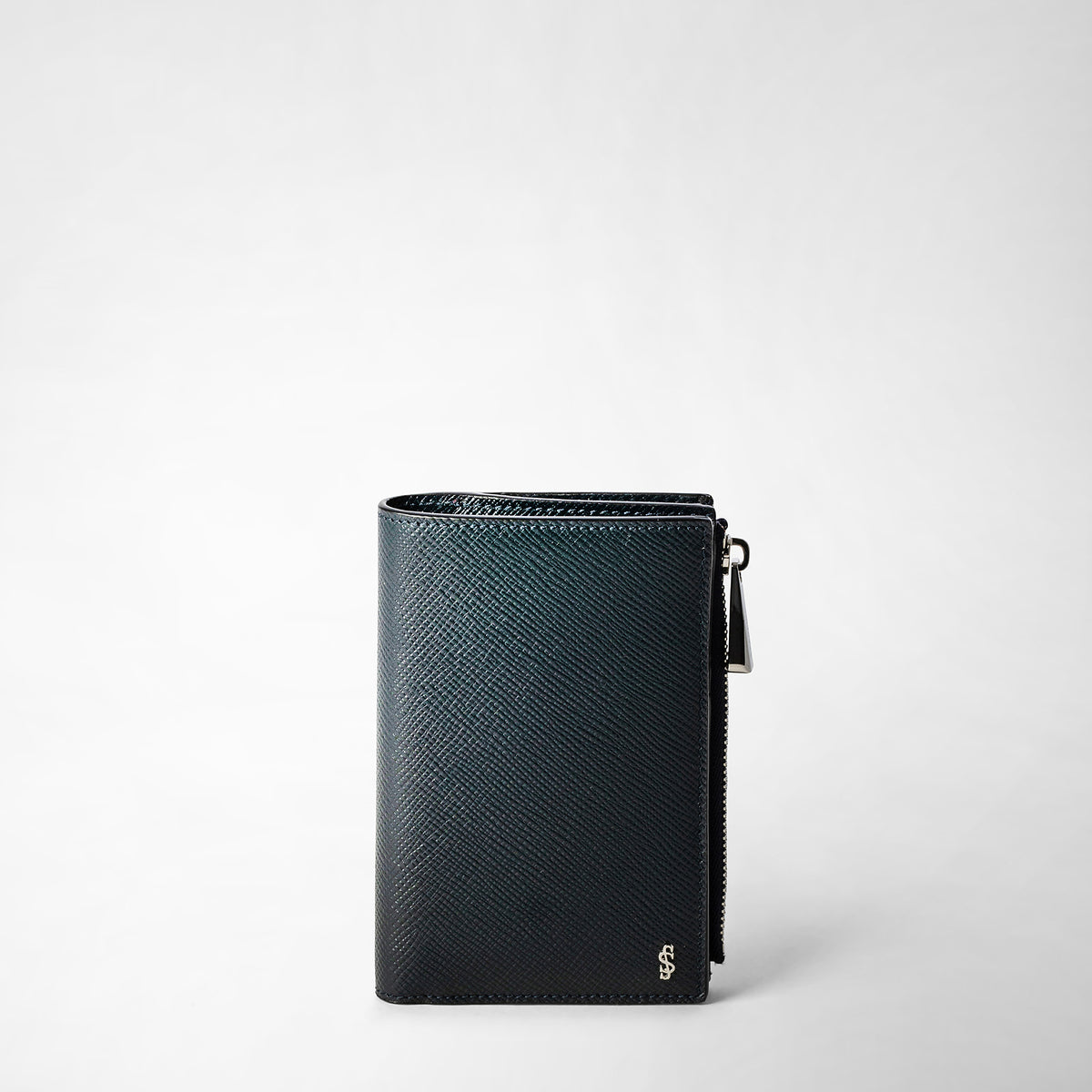 Vert billf w/zip Evolution Navy - Navy Blue