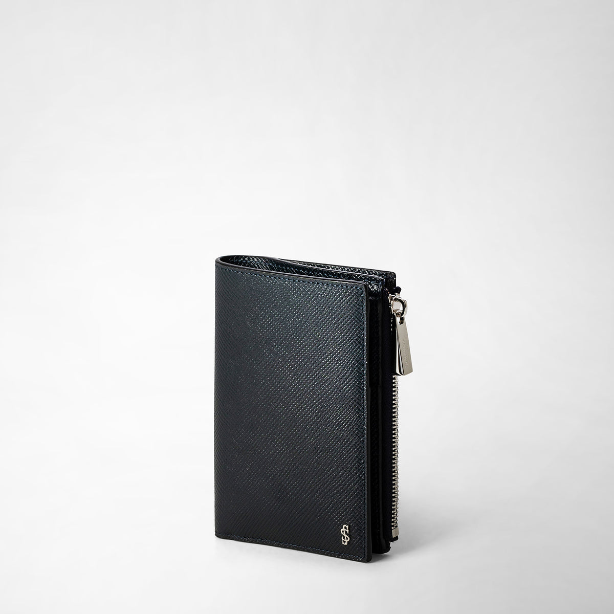 Vert billf w/zip Evolution Navy - Navy Blue