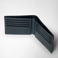 Portefeuille 8 cartes en cuir - Navy Blue