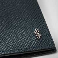 Portefeuille 8 cartes en cuir - Navy Blue