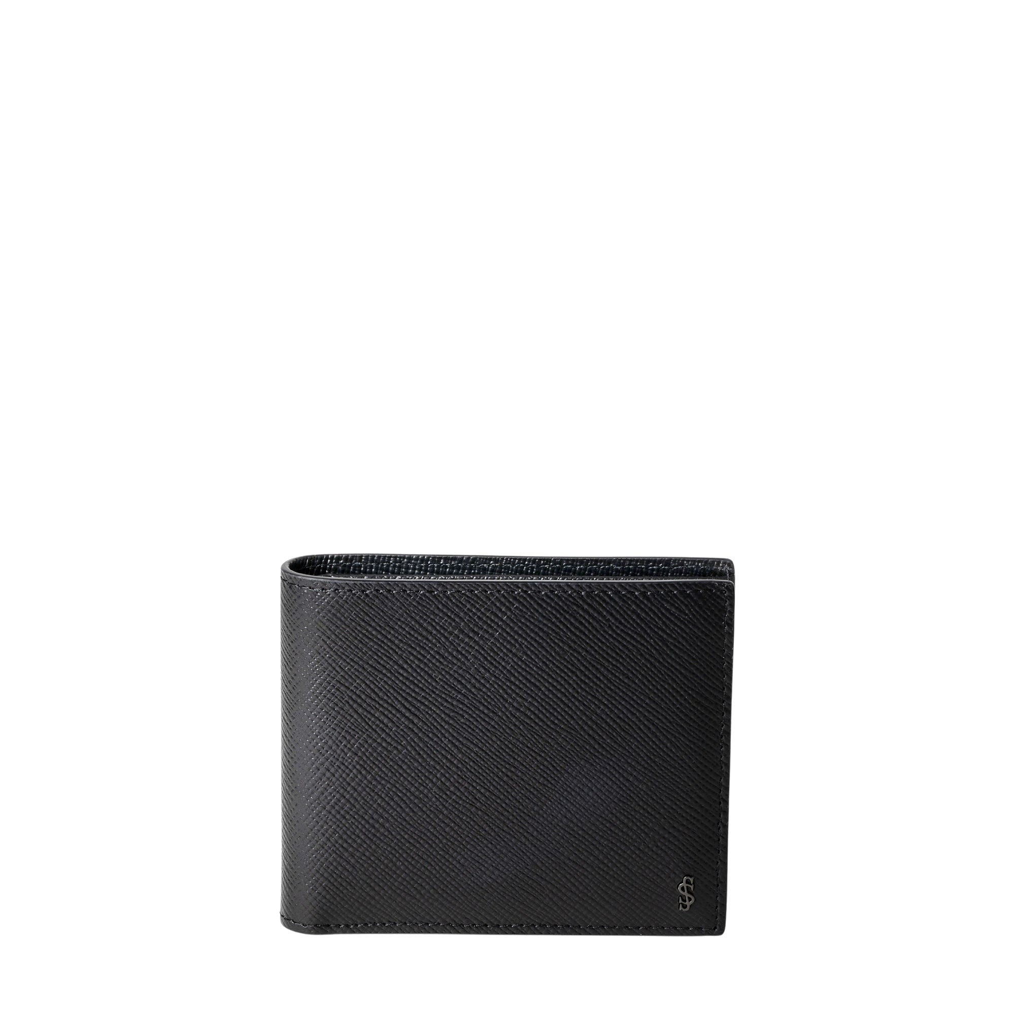 Portefeuille 8 cartes en cuir - Eclipse Black