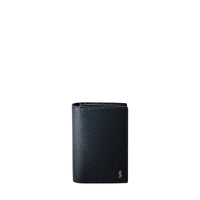 Evoluzione leather business card holder - Navy Blue