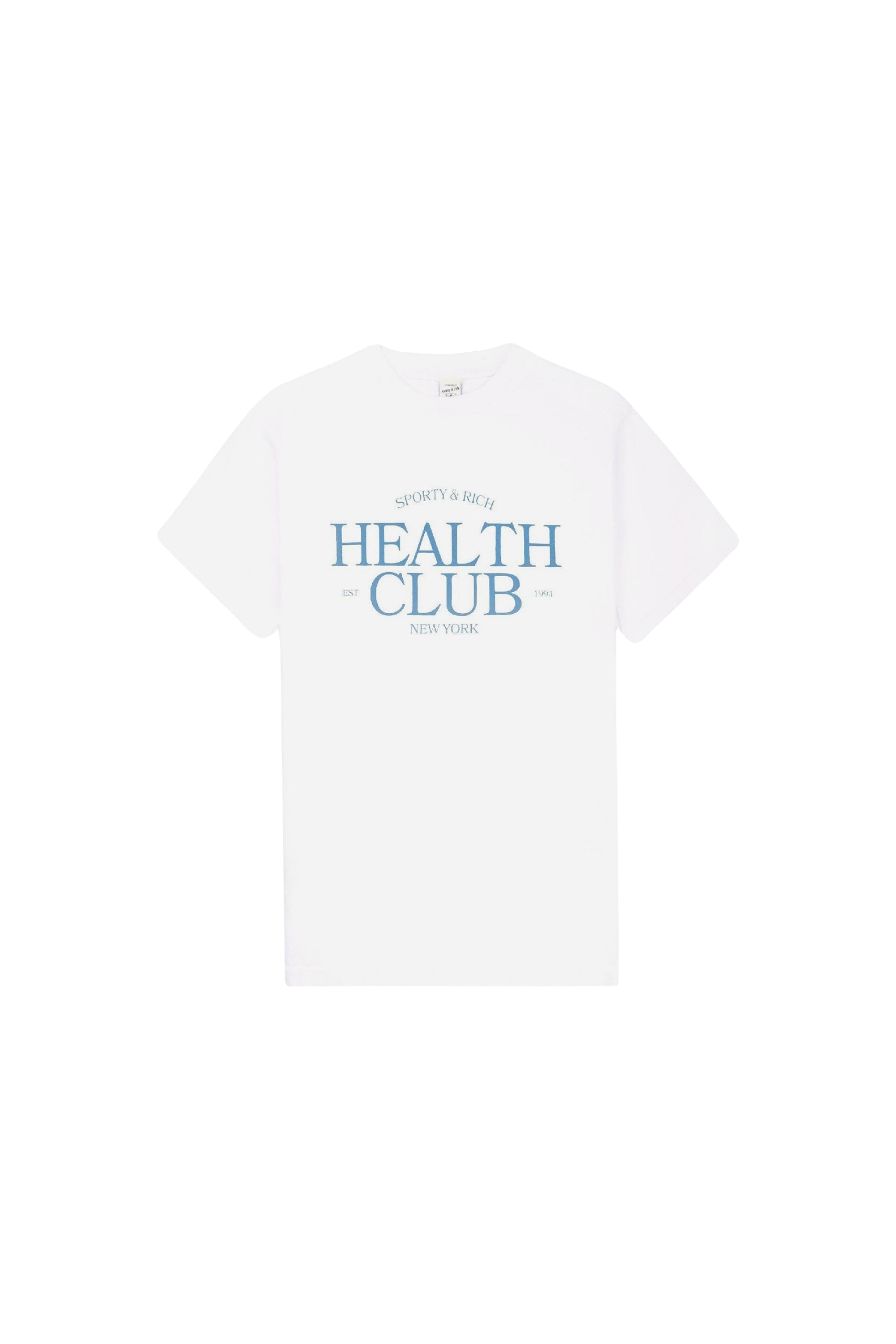 T-shirt Healrh Club imprimé - White