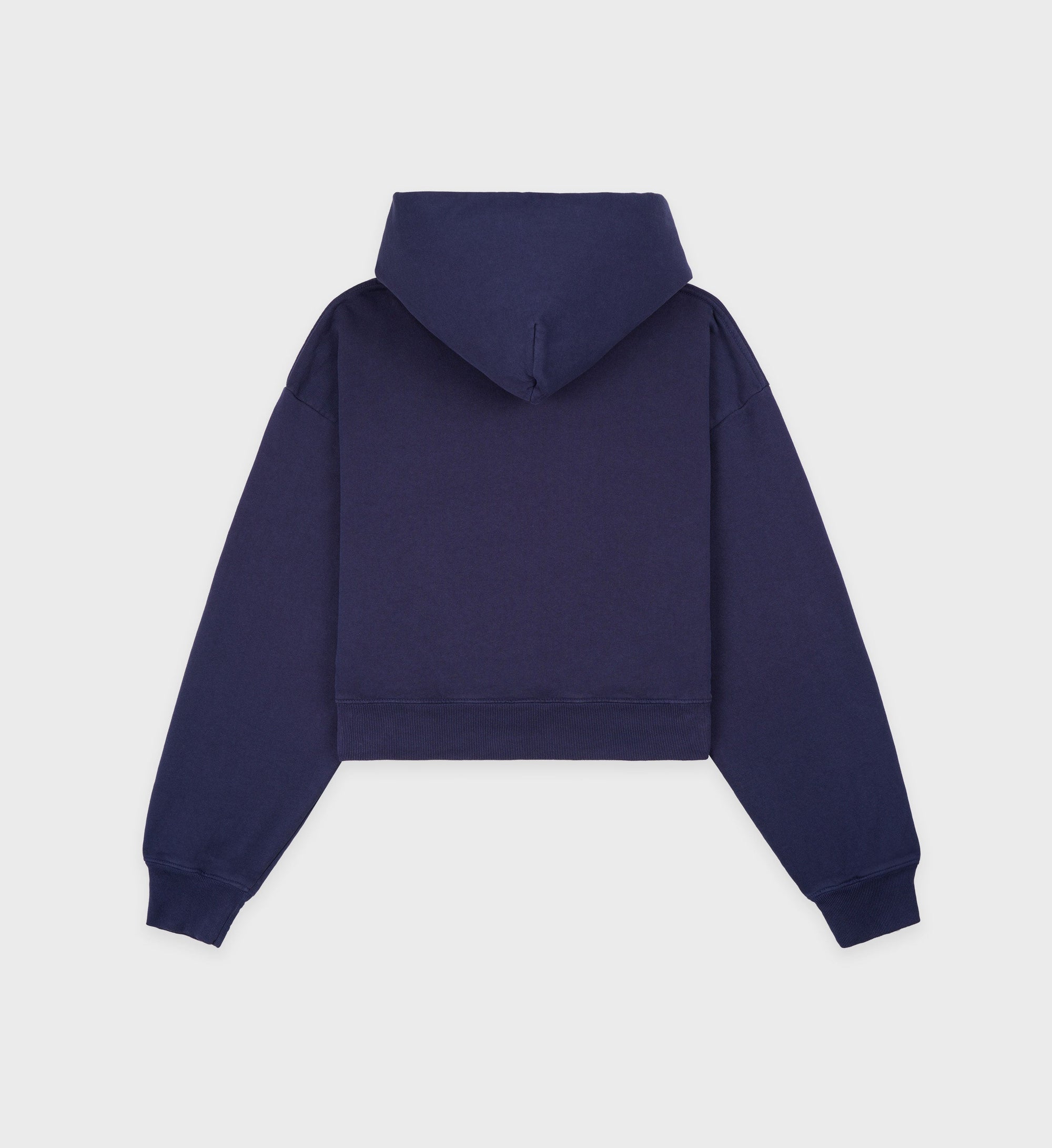 SRHWC Cropped Hoodie - Navy & White