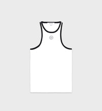 SRHWC Ribbed Tank - White & Black
