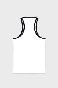 SRHWC Ribbed Tank - White & Black