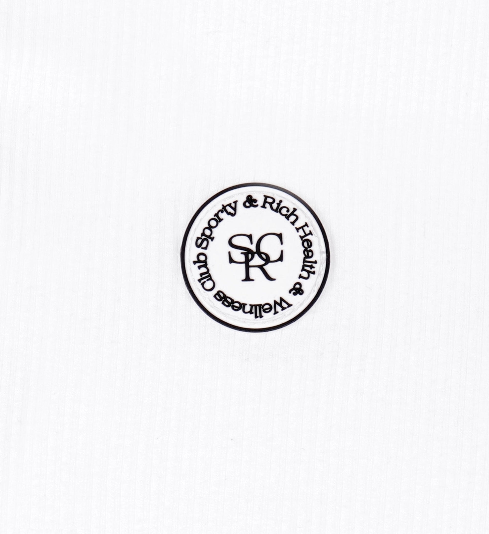 SRHWC Ribbed Tank - White & Black