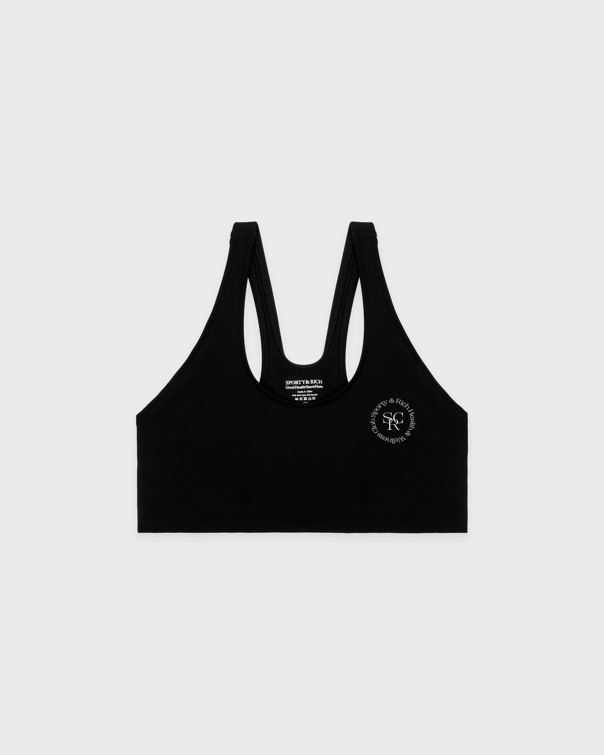 Soutien-gorge de sport SRHWC - Noir/Blanc