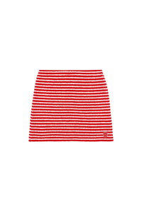 Jupe Script à rayures - Fire Red Stripes
