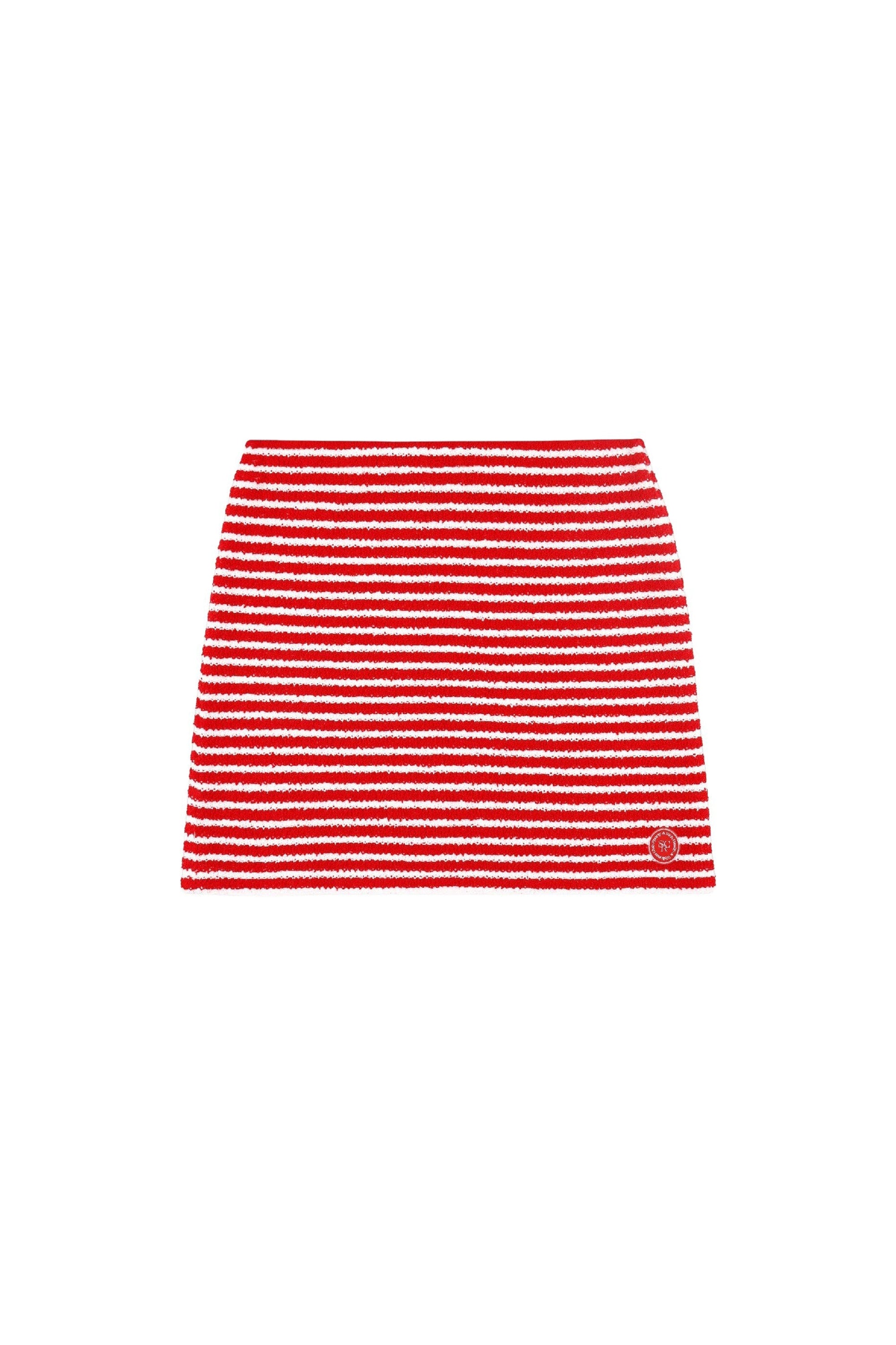Jupe Script à rayures - Fire Red Stripes