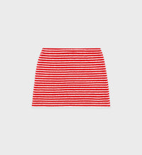 Jupe Script à rayures - Fire Red Stripes